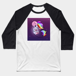 rainbow rat Baseball T-Shirt